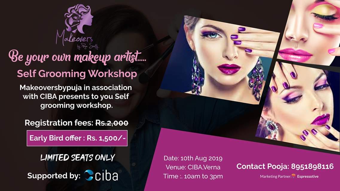 ciba-Be Your Own Makeup Artist- Self Grooming Workshop